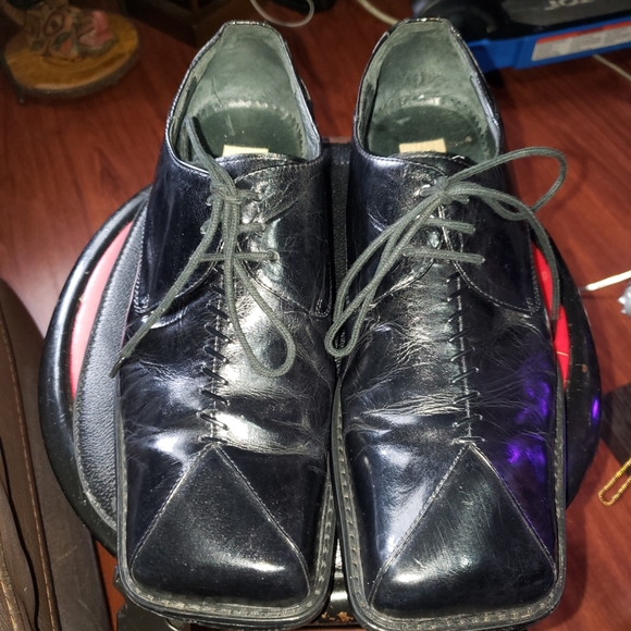 MENS GIORGIO V ITALY MADE SIZE 9M BLACK - Picture 2 of 6